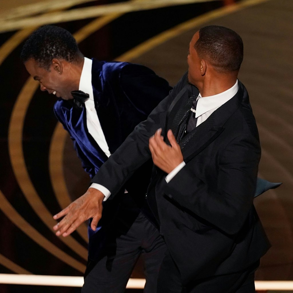 Will Smith ohrfeigte Chris Rock während der Oscar-Verleihung.