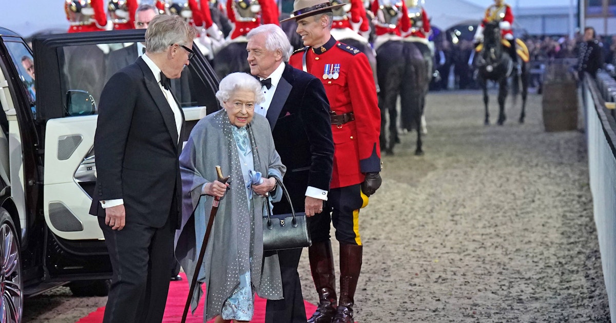 Queen Elizabeth II smiles, Great Britain sighs with relief