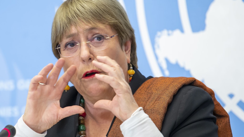 Michelle Bachelet, UN-Hochkommissarin für Menschenrechte
