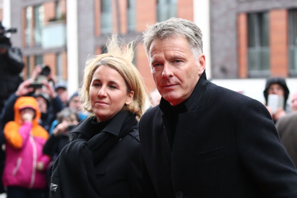 Jörg Pilawa und seine Frau Irina bei der Trauerfeier für den Schauspieler J. Fedder. Das Paar hat sich getrennt.