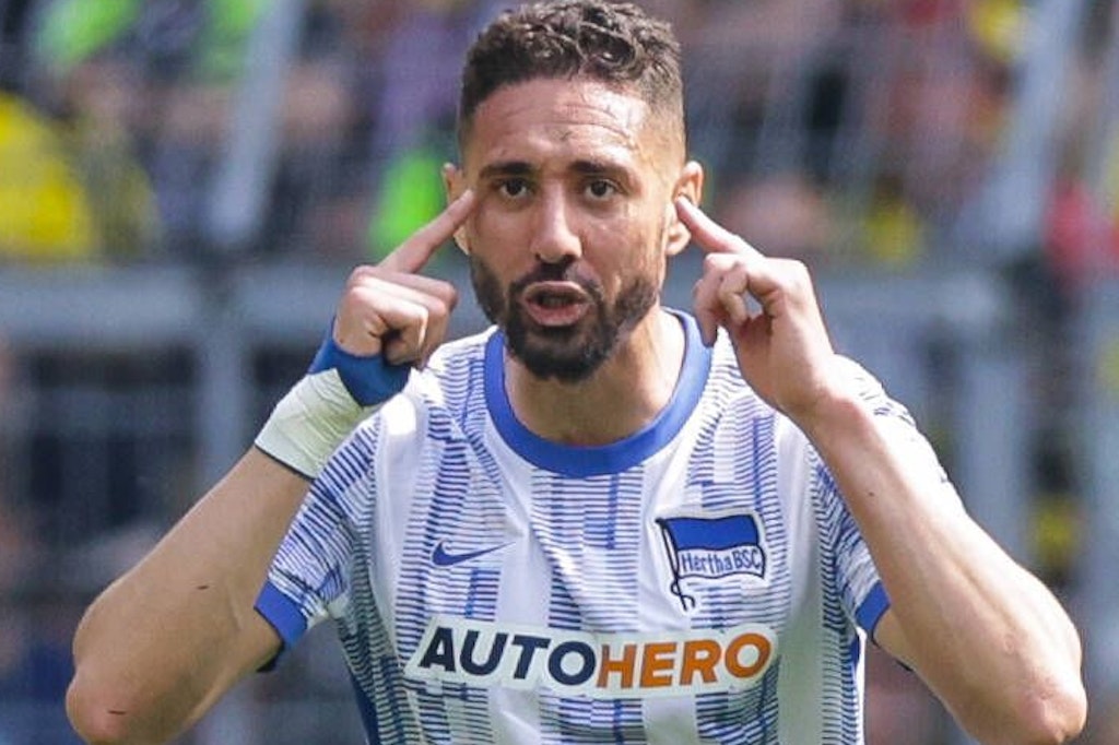 Sieht so aus, als hätte zumindest Stürmer Ishak Belfodil genau kapiert, worauf es jetzt bei Hertha ganz besonders ankommt.