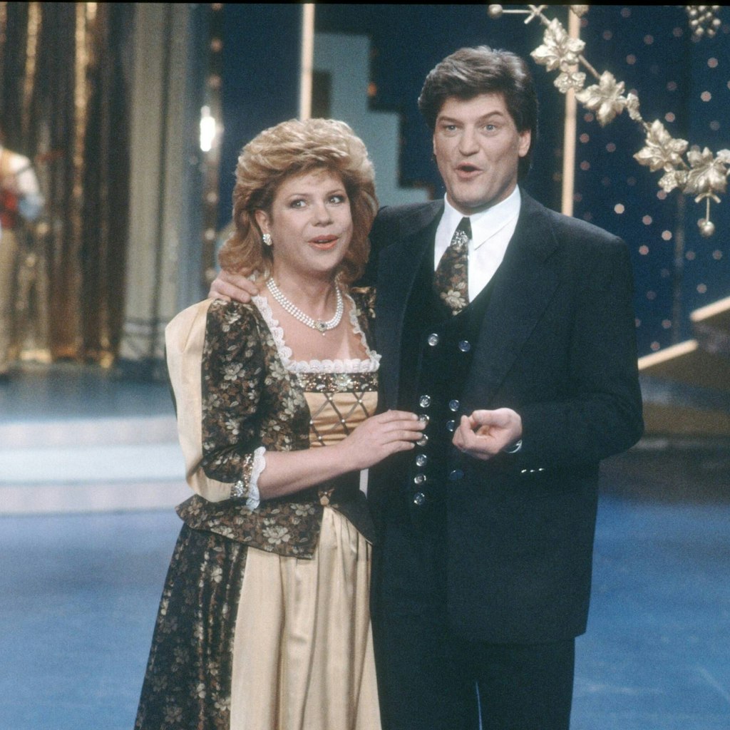 Marianne und Michael Hartl bei einem Auftritt 1988