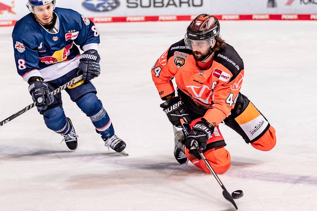 Kniet sich künftig für die Eisbären voll rein: Julian Melchiori.
