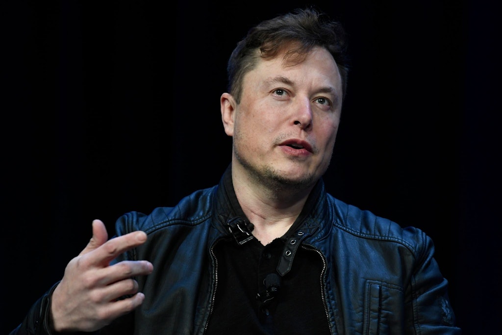 Der Vorstandsvorsitzende von Tesla und SpaceX, Elon Musk