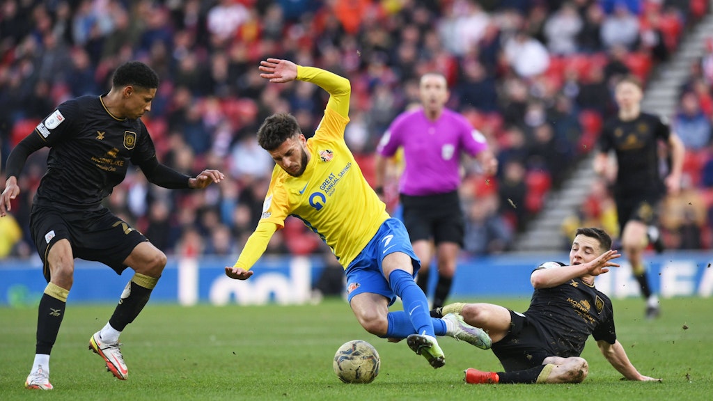 Leon Dajaku hinterließ beim AFC Sunderland einen guten Eindruck und kehrt wohl nicht mehr zum 1. FC Union zurück.