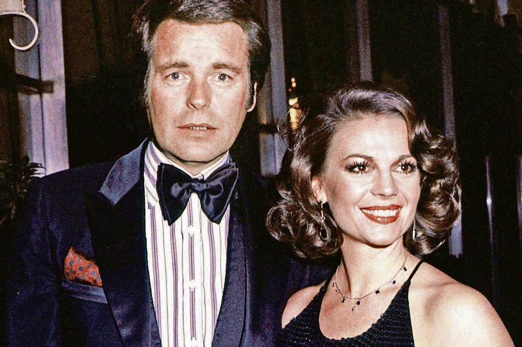 Natalie Wood und ihr Ehemann Robert Wagner. Die Schauspielerin starb 1981 bei einem Bootsausflug.