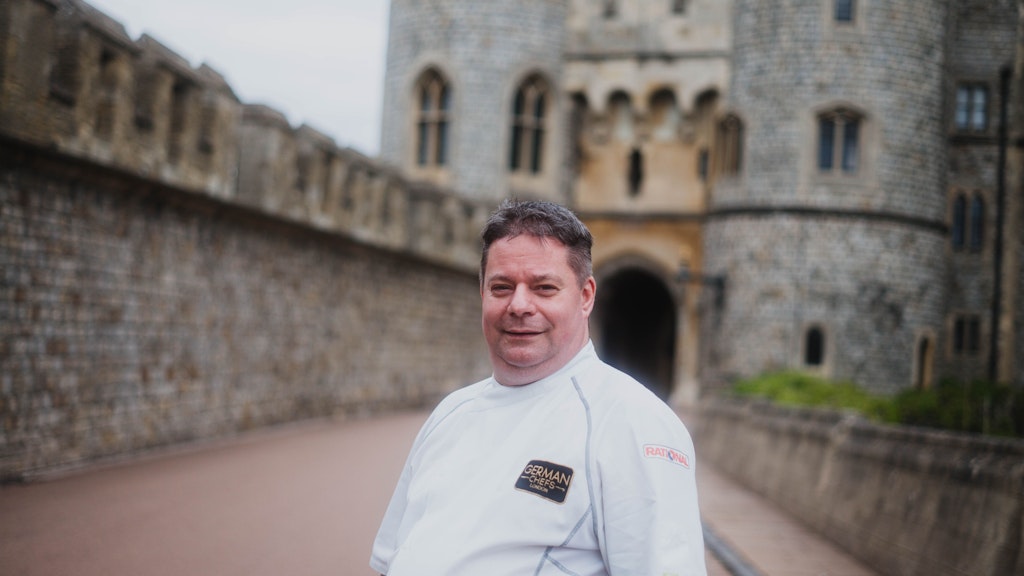 Stefan Pappert ist der royale Chefkoch in Schloss Windsor, bekochte die Queen jeden Tag.