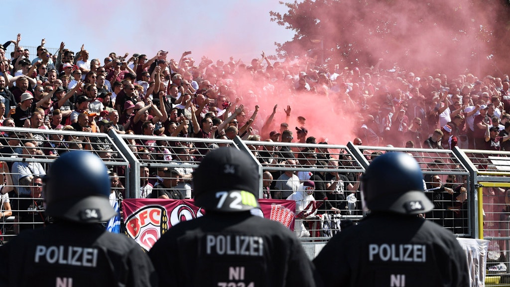 Pyro-Stress im Dynamo-Block.
