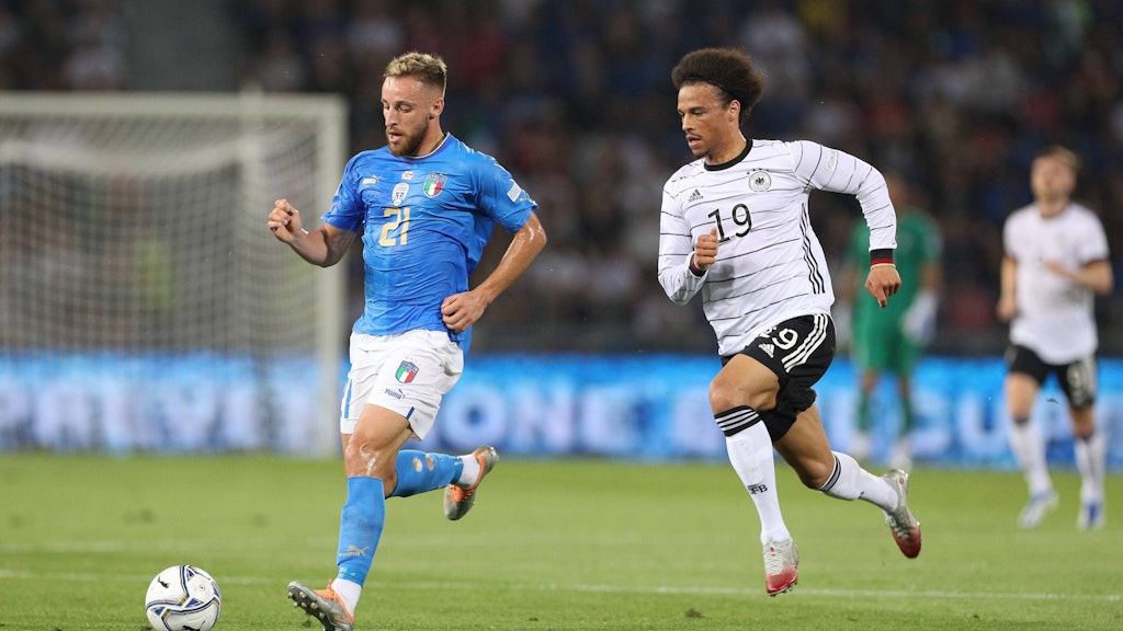 Leroy Sané rannte oft nur hinterher.