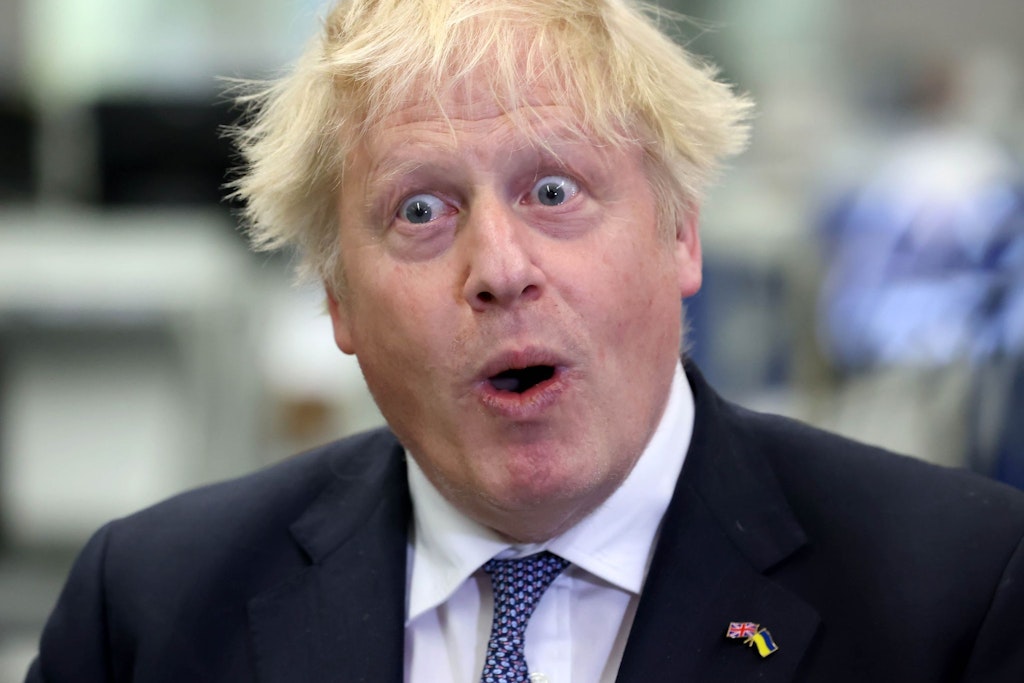 Der britische Premier Boris Johnson gefällt sich oft in einer Rolle als Clown.