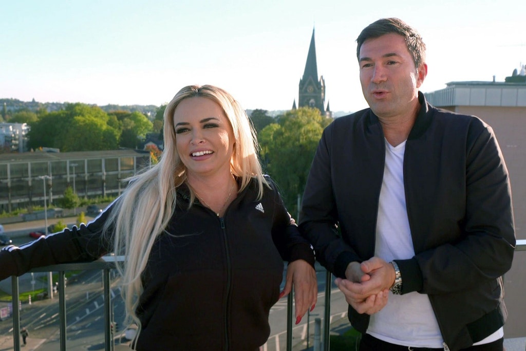 Daniela Katzenberger und Lucas Cordalis in Köln.