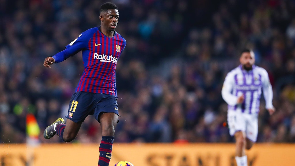 Barcelonas Ousmane Dembélé soll bei PSG nicht mehr hoch im Kurs stehen, dafür bei Thomas Tuchel und dem FC Chelsea umso mehr.