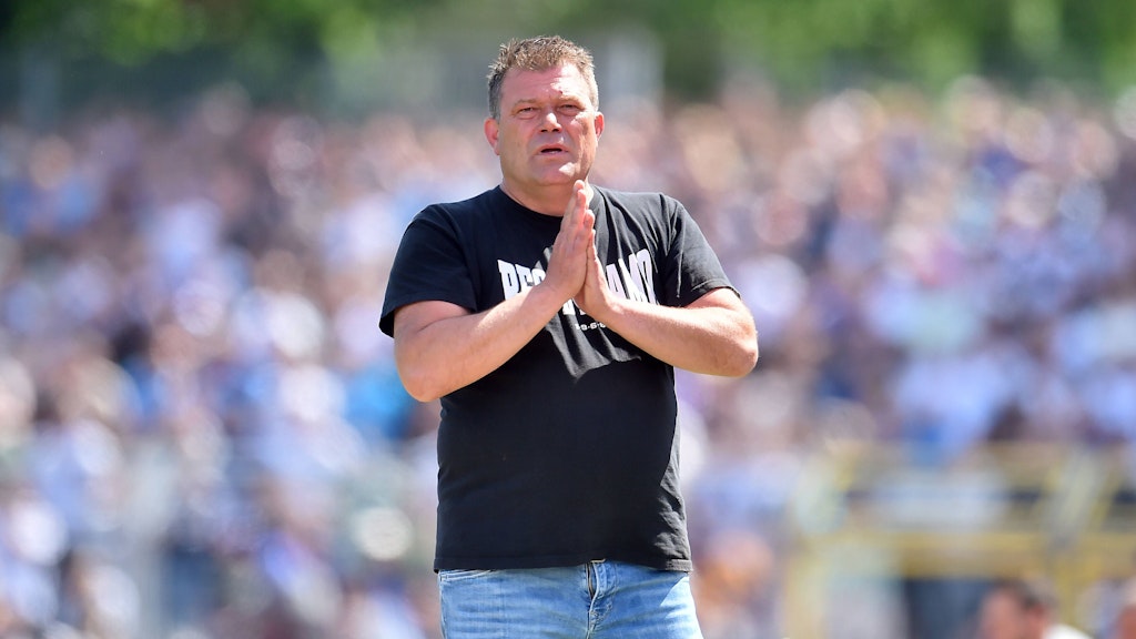 Trainer Christian Benbennek hoffte bis zum Schluss auf den Drittliga-Aufstieg. Die BFC-Bosse verloren dagegen immer mehr den Glauben an ihn.