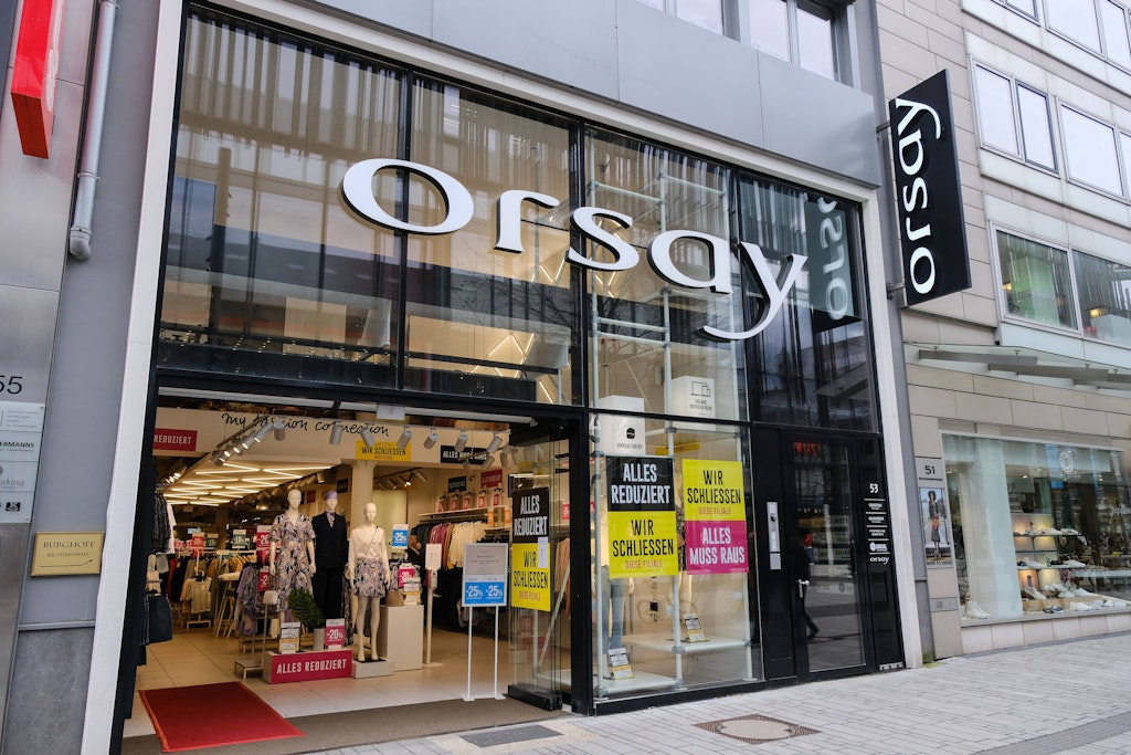 Eine inzwischen geschlossene Orsay-Filiale in Düsseldorf