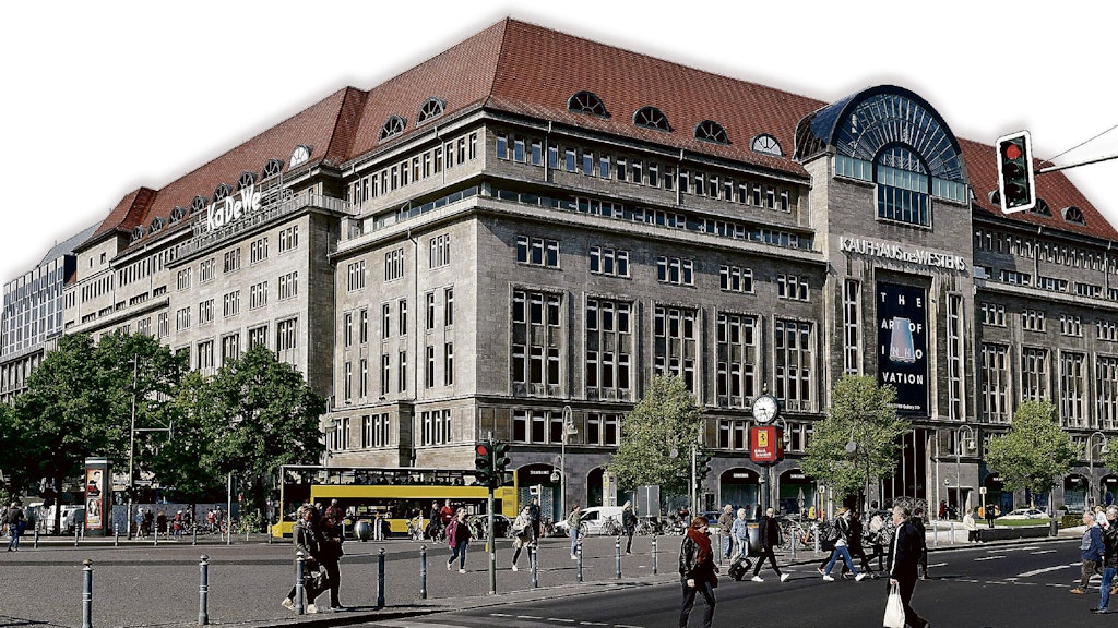 Das KaDeWe an der Tauentzienstraße galt lange als West-Berliner Wahrzeichen.