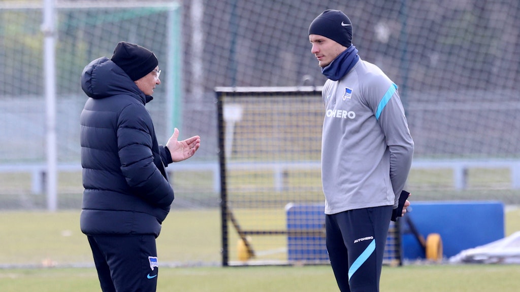Unter Cheftrainer Felix Magath (68) bekam Marton Dardai (20) bei Hertha BSC auch nicht mehr Spielzeit als unter Vorgänger Tayfun Korkut.