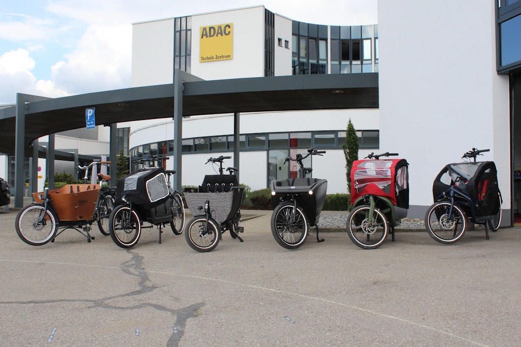 Der ADAC hat Lastenräder getestet.