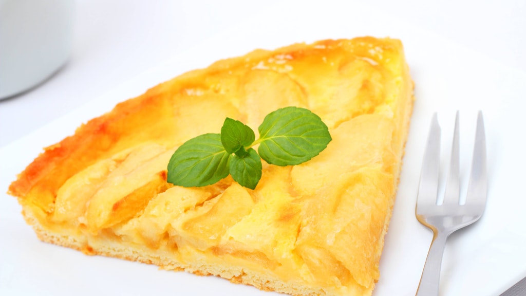 Die Tarte passt als Dessert aber auch zum Nachmittagskaffee.
