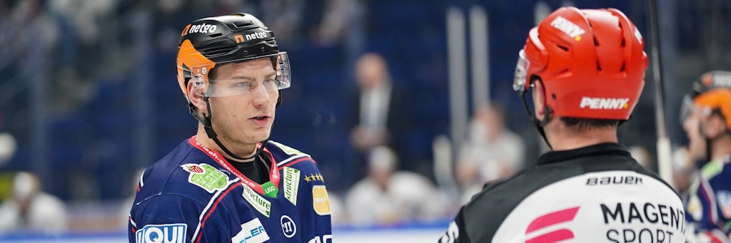 Leo Pföderl spielte die Saison trotz Knöchelbruchs zu Ende, gewann mit den Eisbären den Titel und fuhr sogar noch zur WM.