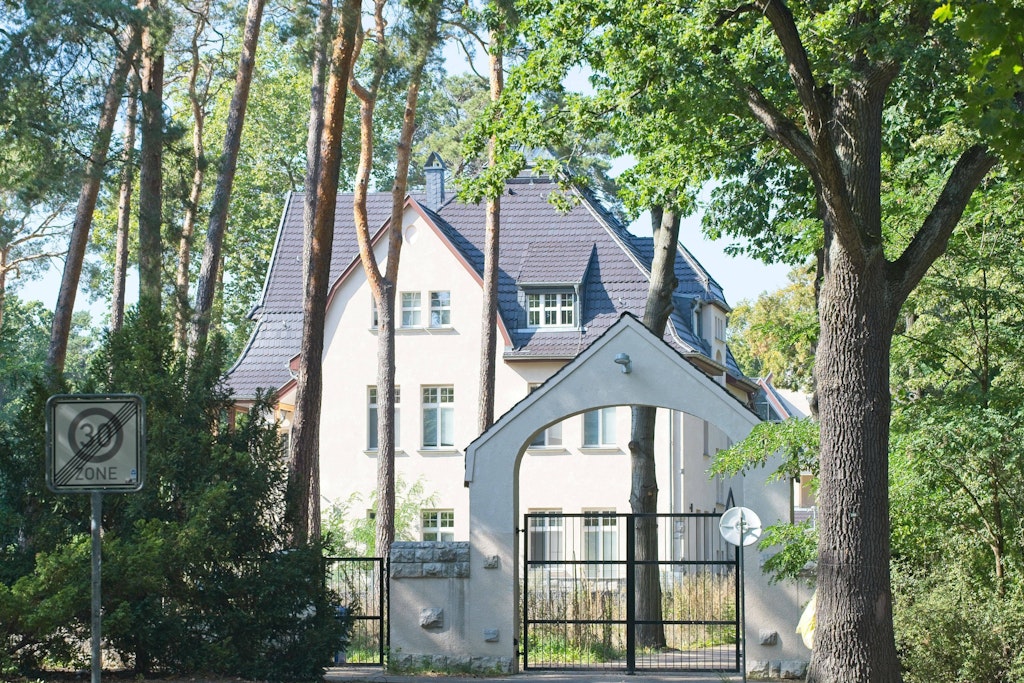 Villa von Arafat Abou - Chaker, dem Berliner Clanchef.