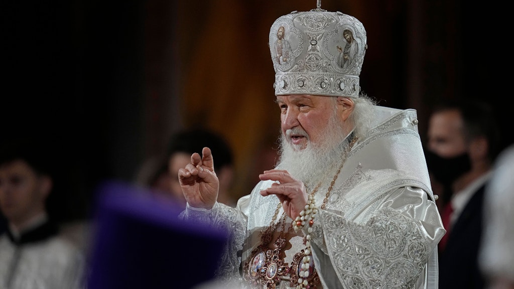 Russisch-orthodoxer Patriarchen Kirill.
