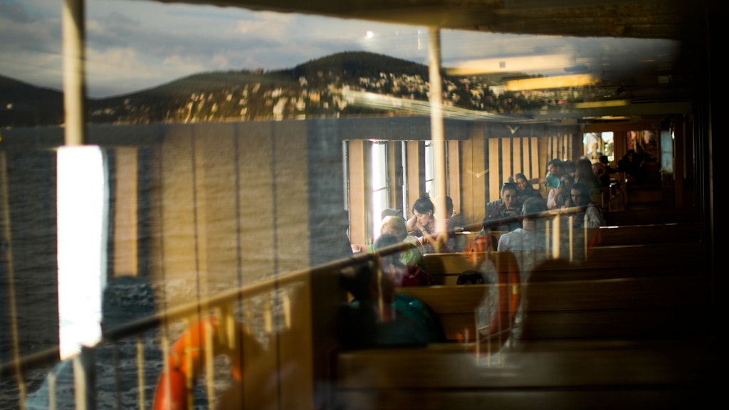 Fähre über den Bosporus in Istanbul.