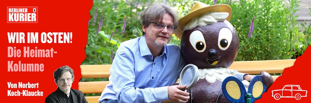 KURIER-Reporter Norbert Koch-Klaucke hat auf einer Bank im Tierpark Pittiplatsch getroffen und gratuliert seinem Liebling zum 60. Geburtstag.