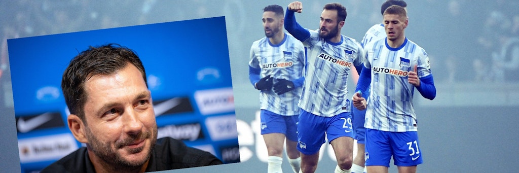 Herthas neuer Cheftrainer Sandro Schwarz (43) ist bereits im Derbyfieber, freut sich auf den ersten Spieltag und das Duell beim 1. FC Union.