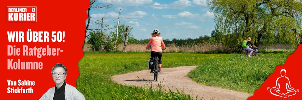 Fahrradtouren machen Spaß und sorgen dafür, dass man in Bewegung bleibt.