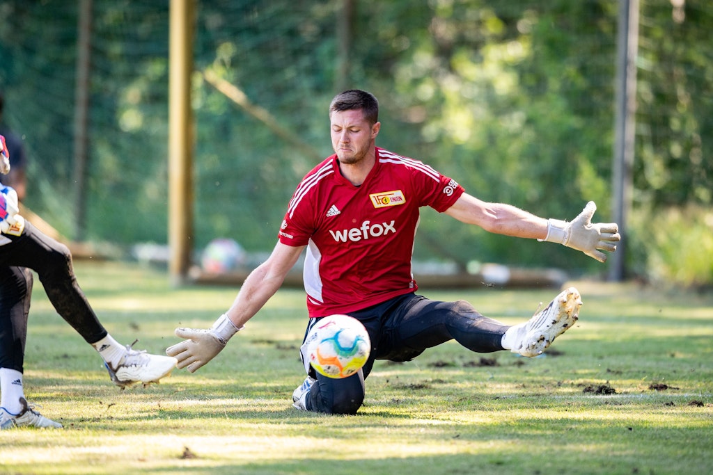 Lennart Grill vom 1. FC Union hat sich einiges vorgenommen.