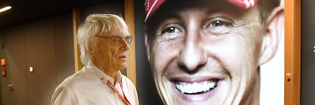 Ex-Formel-1-Boss Bernie Ecclestone (91) springt den in der Formel 1 in die Kritik geratenen Mick Schumacher (23) zur Seite und rüffelt Haas-Teamchef Günther Steiner.