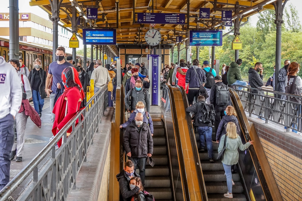 Tatort S-Bahnhof Neukölln (Archivbild)