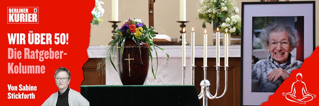Selbst am Tag ihrer Beerdigung schien in der kleinen Kirche für Oma Nethe die Sonne.