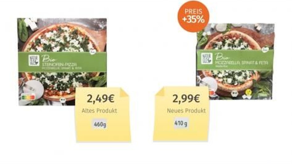 Bei Penny hat sich der Pizza-Preis deutlich erhöht.