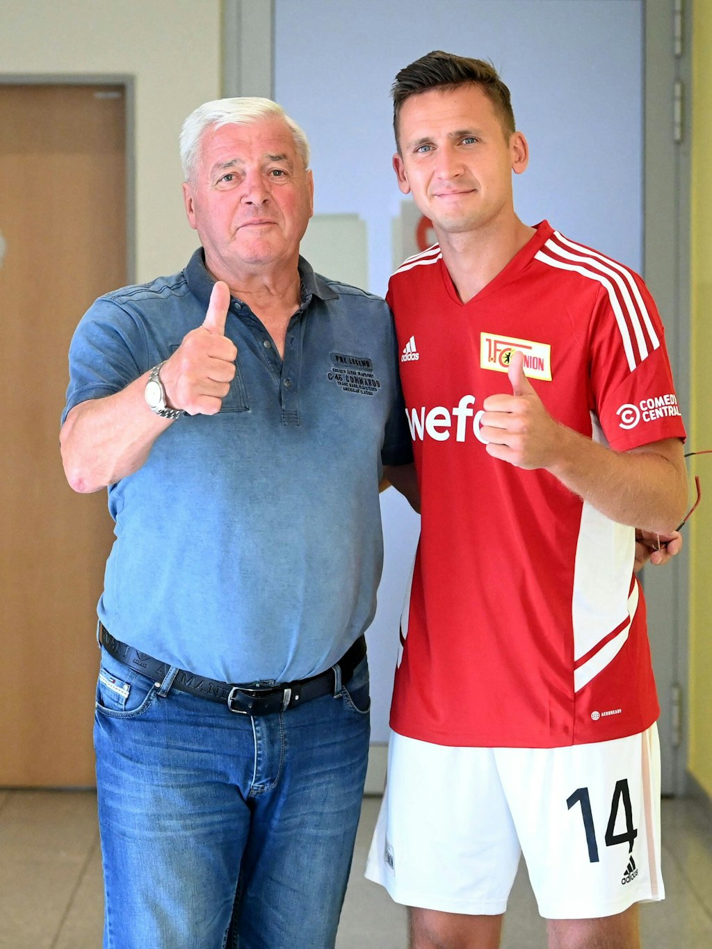 Wenn der Vater mit dem Sohne: Wolfgang „Paule“ Seguin zusammen mit seinen Filius Paul