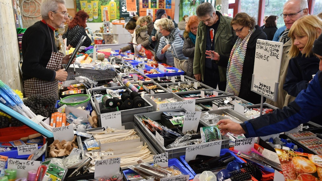 Im SEZ fand jahrelang die beliebte Ostpro-Messe statt.