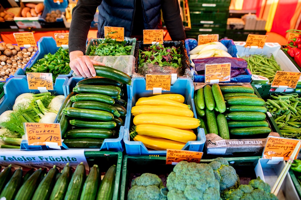 Ob grüne oder gelbe Zucchini: Die Kürbis-Verwandte ist lecker und hat gerade Saison.
