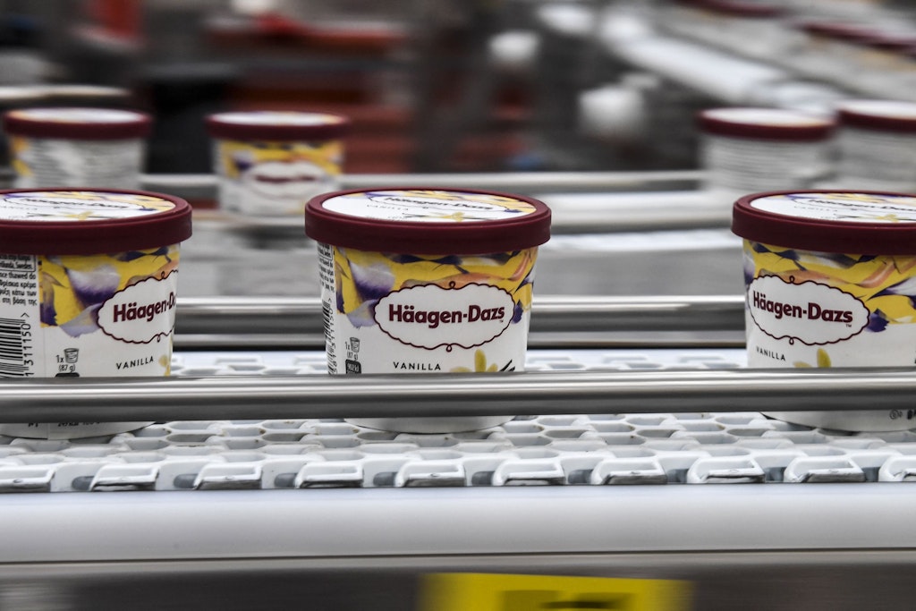 Eisbecher der Marke Häagen Dazs