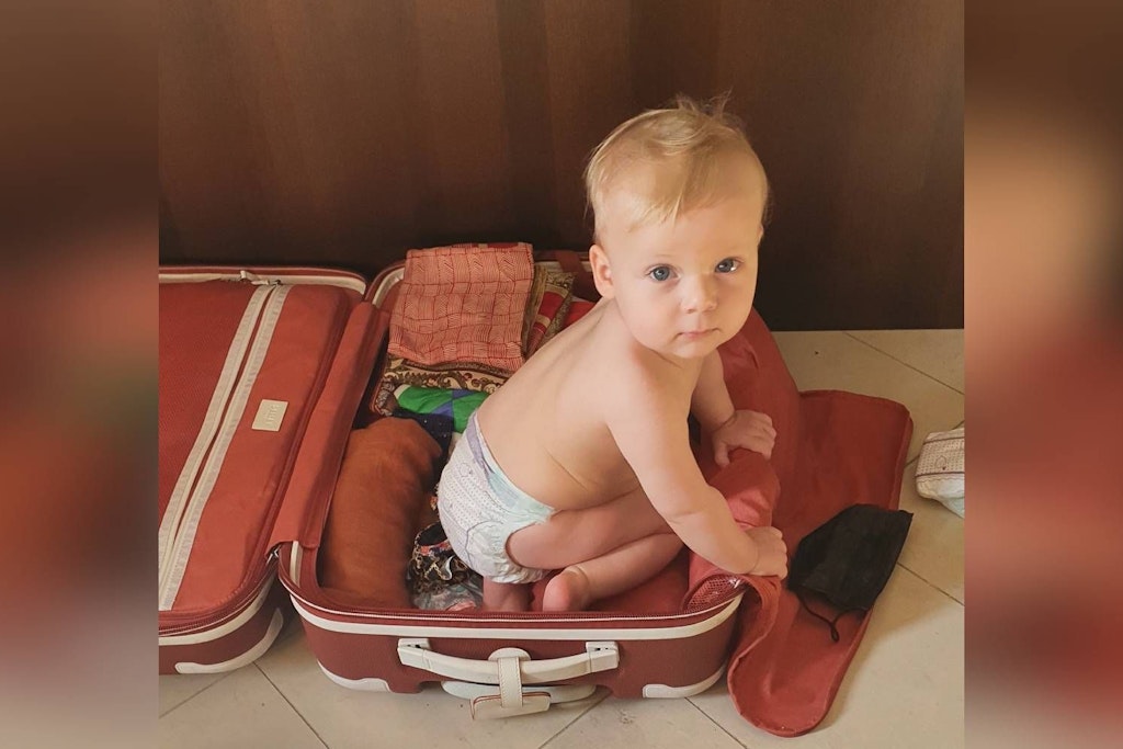 Dieses Foto von seiner Tochter postete Andrew Braham, um die Fluggesellschaft auf ihren Fehler aufmerksam zu machen.