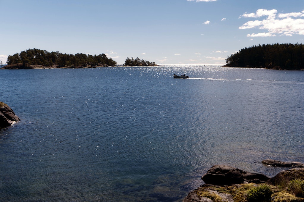 Der Vänern, der größte See Schwedens.