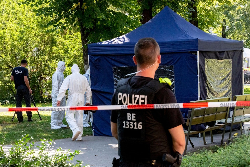 Der sogenannte Tiergarten-Mord ereignete sich im August 2019. Foto: Paul Zinken/dpa