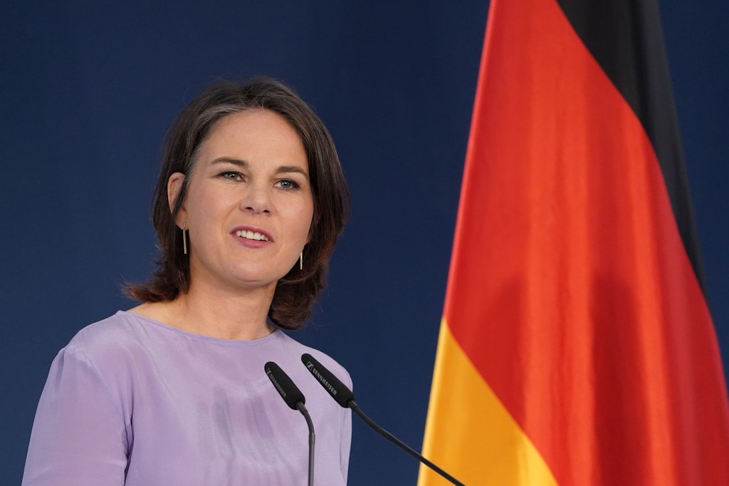 Außenministerin Annalena Baerbock will für weniger Atomwaffen kämpfen.