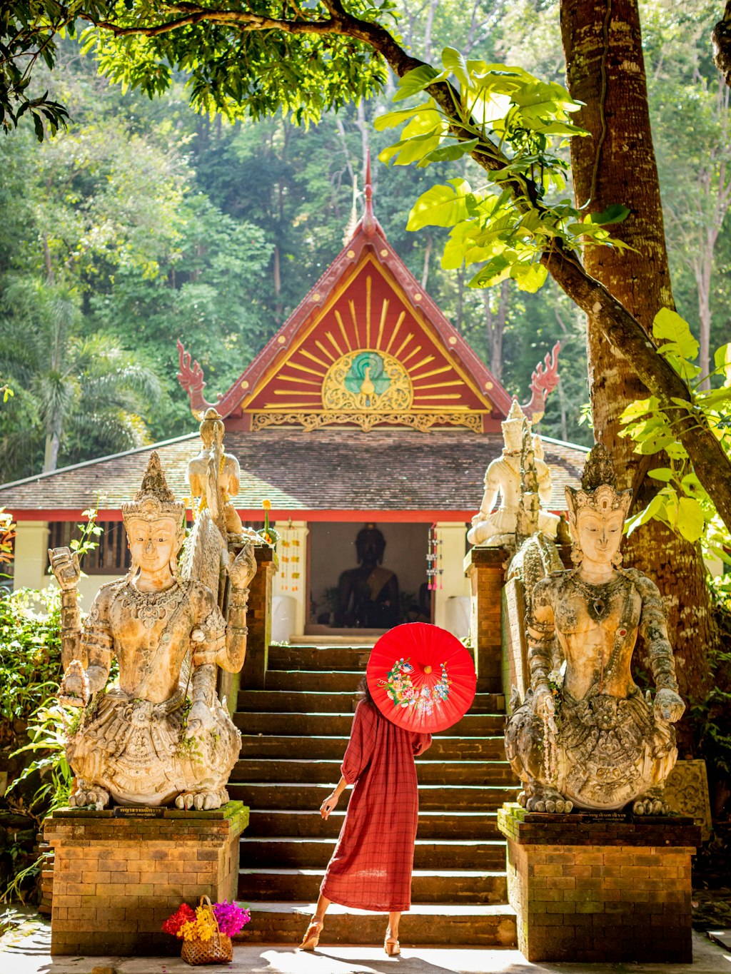 Chiang Mai in Thailand ist auch bekannt für die schönen Tempelanlagen.