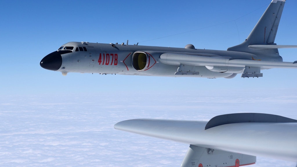 Chinesische Bomber nehmen an den Manövern rund um Taiwan teil
