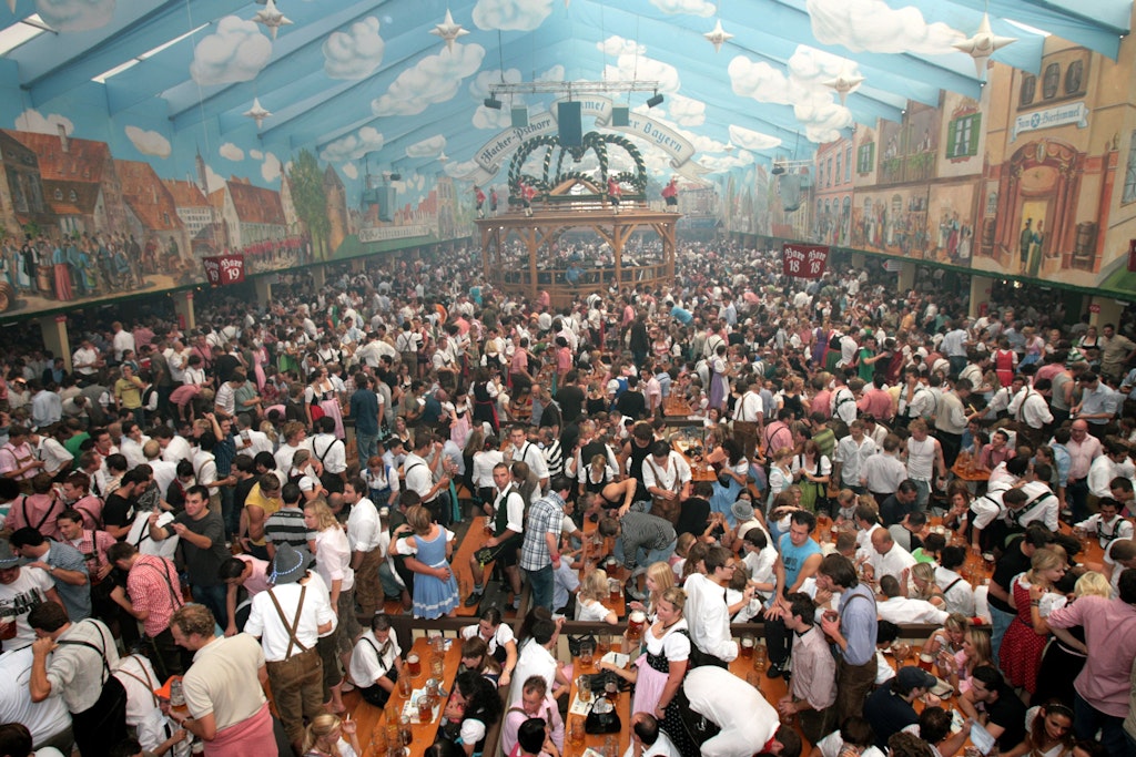 München: Nach zwei Jahren Corona-Pause soll es in diesem Jahr beim Oktoberfest in München wieder so aussehen (Archivbild).