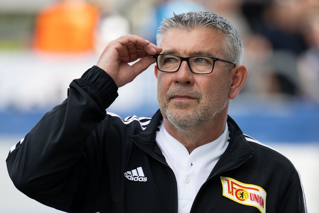 Unions Trainer Urs Fischer glaubt nicht daran, dass Hertha verunsichert auftreten wird.