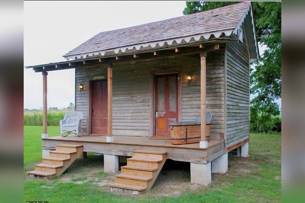 Im Urlaubshäuschen mussten einst die Sklaven der Baumwollplantage in Greenville hausen.