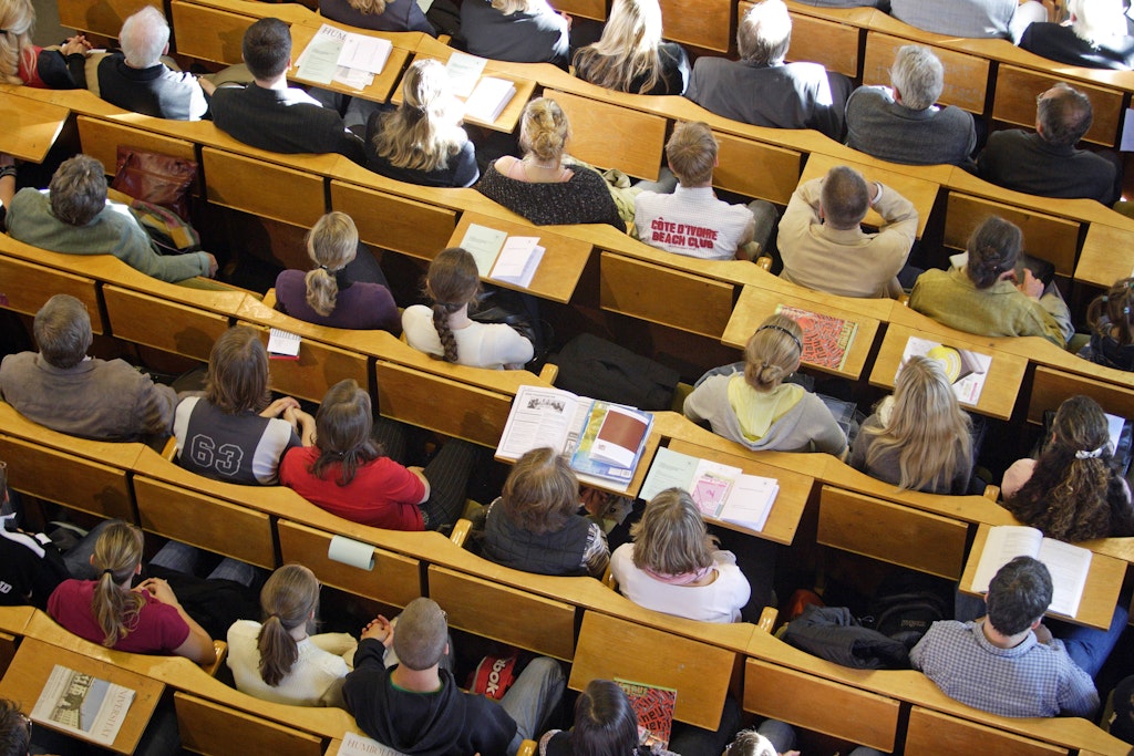 Im Winter nur noch mit Jacke und Pullover in den Hörsaal: Die Berliner Unis wollen die Raumtemperaturen absenken.