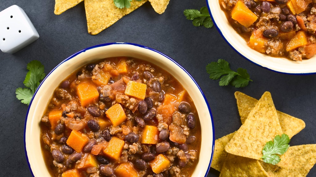 Peasant pot can also be prepared with red beans.