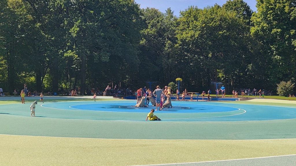 Die Plansche im Treptower Park: Hier gab es in den letzten Tagen mehrere Fälle von Hautausschlag.
